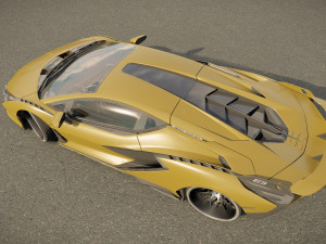 Lambo rghini sian 3D Model
