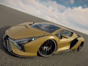 Lambo rghini sian 3D Model
