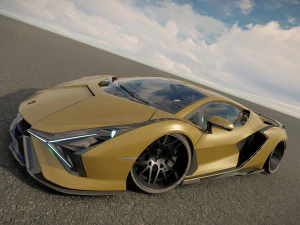 Lambo rghini sian 3D Model