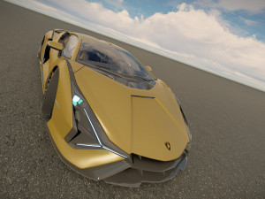 Lambo rghini sian 3D Model