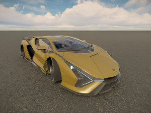 Lambo rghini sian 3D Model