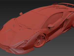Lambo rghini sian 3D Model