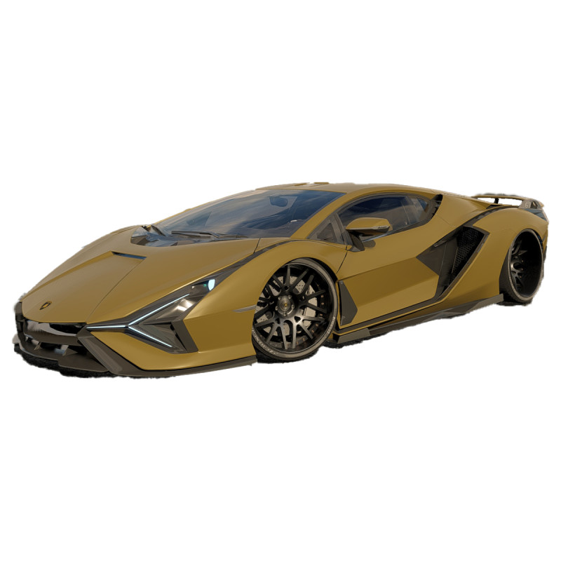 Lambo rghini sian 3D Model .c4d .max .obj .3ds .fbx .stl .blend 