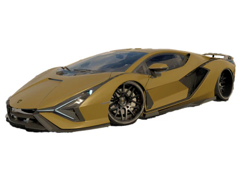 Lamborghini siano Modello 3D