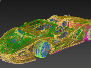 Lambo rghini Sian Roadster 3D-Modell