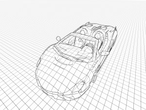 Lambo rghini Sian Roadster 3D-Modell