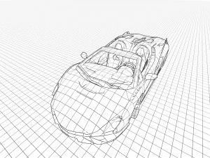 Lambo rghini Sian Roadster 3D Model