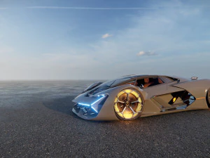 Lambo rghini Terzo Millennio 3D Model