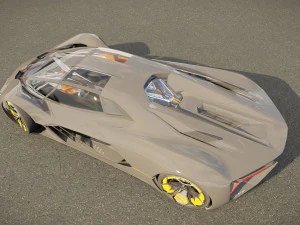 Lambo rghini Terzo Millennio 3D Model