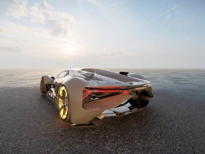 Lambo rghini Terzo Millennio 3D Model