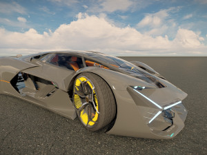Lambo rghini Terzo Millennio 3D 模型