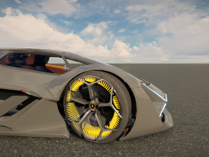 Lambo rghini Terzo Millennio 3D 模型