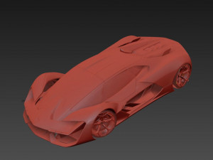 Lambo rghini Terzo Millennio 3D 模型