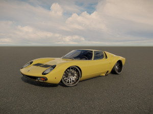 Lambo rghini Miura RR3 3Dモデル