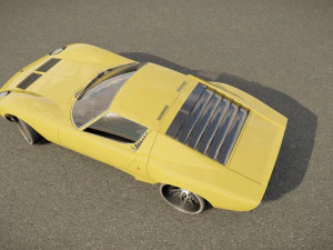 Lambo rghini Miura RR3 3D Model