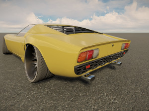 Lambo rghini Miura RR3 3Dモデル