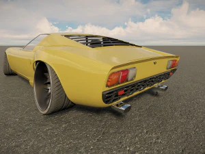 Lambo rghini Miura RR3 3D Model