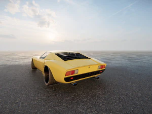 Lambo rghini Miura RR3 3D Model