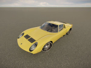 Lambo rghini Miura RR3 3D Model