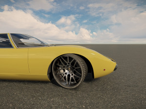 Lambo rghini Miura RR3 3Dモデル
