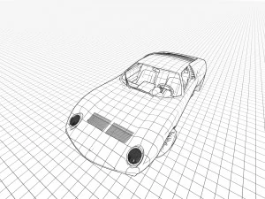 Lambo rghini Miura RR3 3D Model