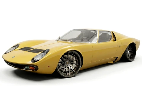Lambo rghini Miura RR3 3D Model