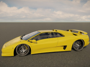 Lambo rghini Diablo SV LDF 3D-Modell