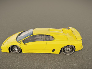 Lambo rghini Diablo SV LDF 3D-Modell