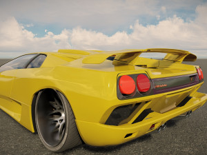 Lambo rghini Diablo SV LDF 3D-Modell