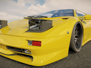 Lambo rghini Diablo SV LDF 3D-Modell