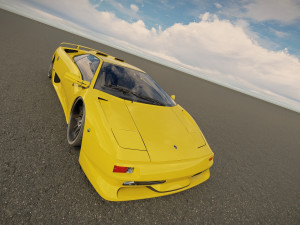 Lambo rghini Diablo SV LDF 3D-Modell