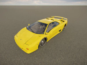 Lambo rghini Diablo SV LDF 3D Model
