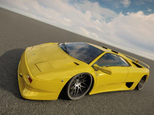 Lambo rghini Diablo SV LDF 3D Model