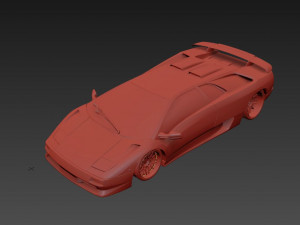 Lambo rghini Diablo SV LDF 3D-Modell