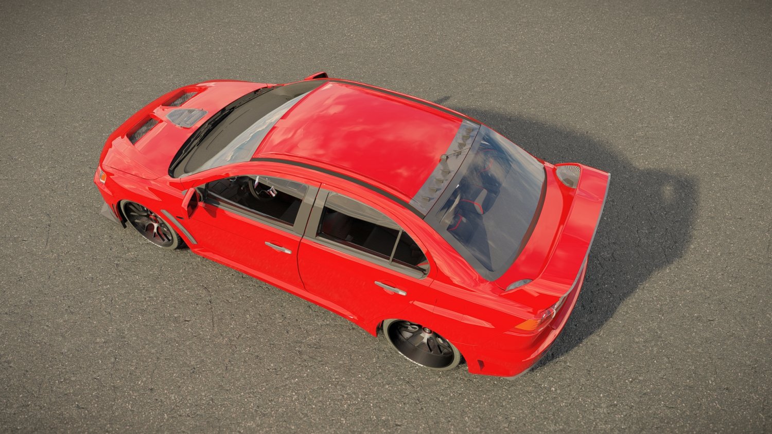 Mitsubishi Lancer Evo FQ400 3D Модель In Спортивные 3DExport