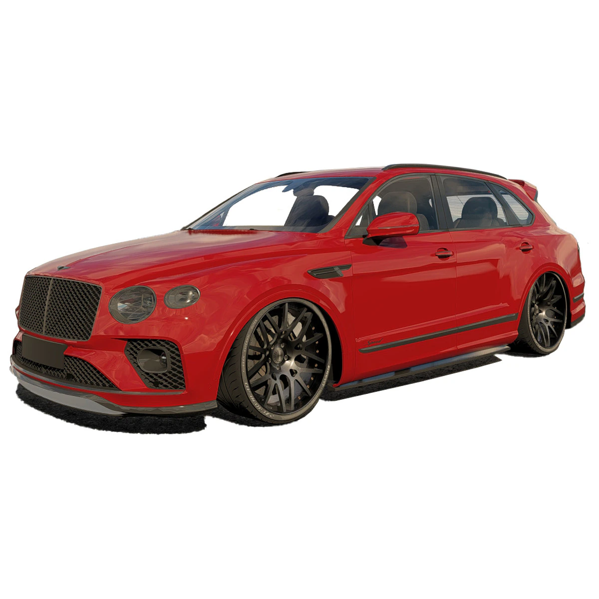 Bentley Bentayga S 3D Model .c4d .max .obj .3ds .fbx .stl .blend 