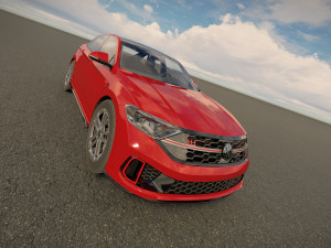 Volkswagen Jetta GLI 2023 Model 3D