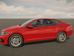 Volkswagen Jetta GLI 2023 Model 3D