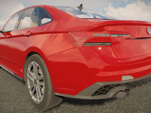 Volkswagen Jetta GLI 2023 Model 3D