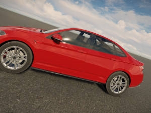 Volkswagen Jetta GLI 2023 Model 3D