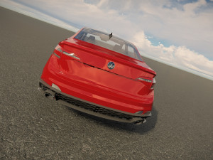 Volkswagen Jetta GLI 2023 Model 3D