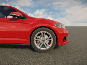 Volkswagen Jetta GLI 2023 Model 3D