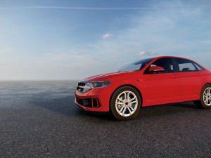 Volkswagen Jetta GLI 2023 Model 3D