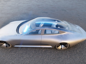 Mercedes Benz IAA Concept 3D 모델