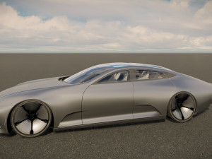 Mercedes Benz IAA Concept 3D 모델