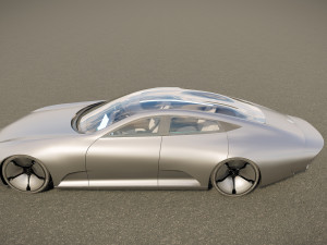 Mercedes Benz IAA Concept 3D 모델