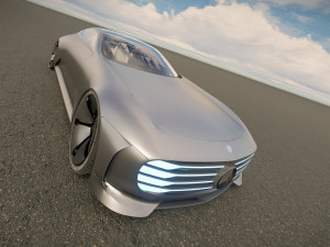 Mercedes Benz IAA Concept 3D 모델