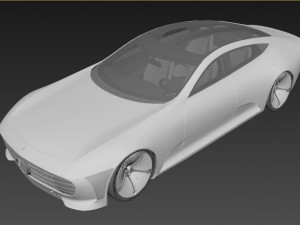 Mercedes Benz IAA Concept 3D 모델