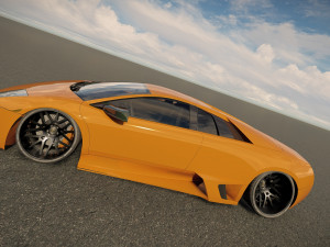 Lambo rghini Murcielago LP640 3D 模型