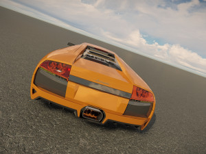 Lambo rghini Murcielago LP640 3D 模型
